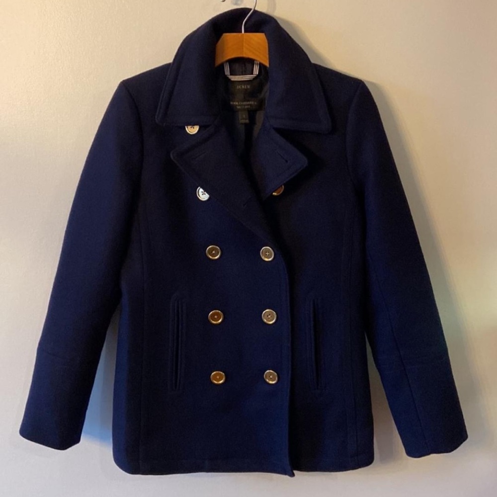 J Crew Italian Wool Pea coat